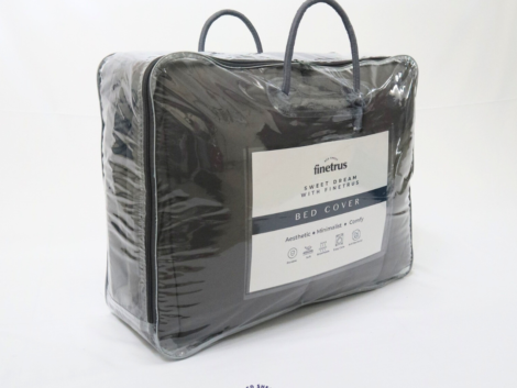 Packaging Bedcover Polos Ultimate Grey