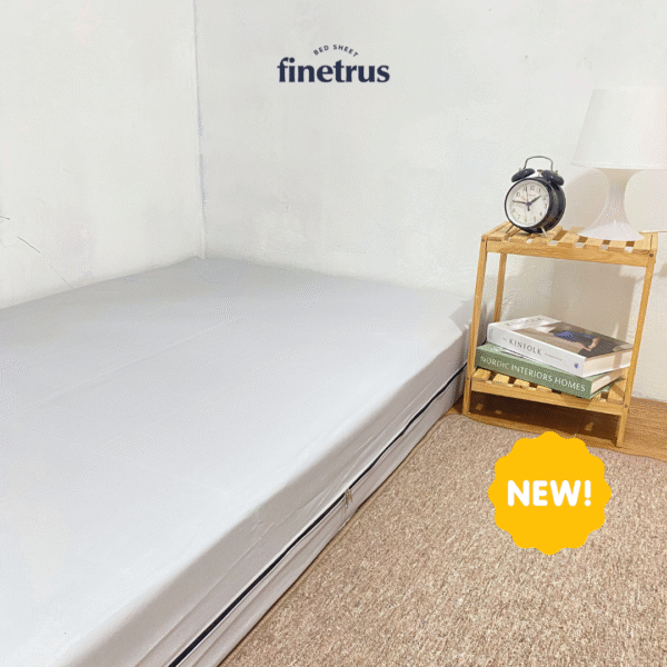 Finetrus - Sarung Kasur Resleting 90x200x15 - Gambar 4