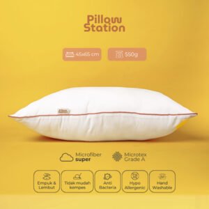 Finetrus - Bantal Silikon Standar Ukuran 45x65 cm