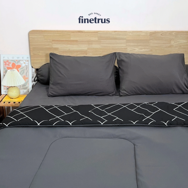 Finetrus - Bedcover Set Sprei 180x200 King - Gambar 3