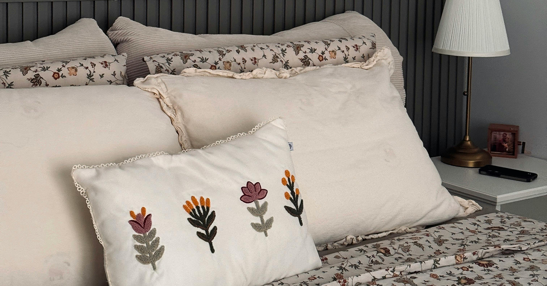 kombinasi sprei dan bedcover